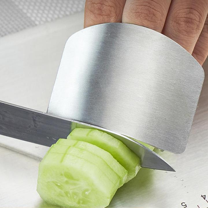 🔥Hot Sale 48% OFF - Stainless Steel Finger Guard - Buy 3 Get 2 Free Now