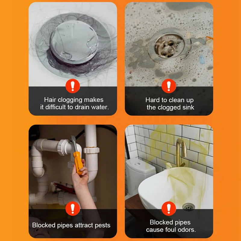 ⏳Time-limited Special⌛Multi-Use Powerful Anti-Clog Drain Cleaner Powder