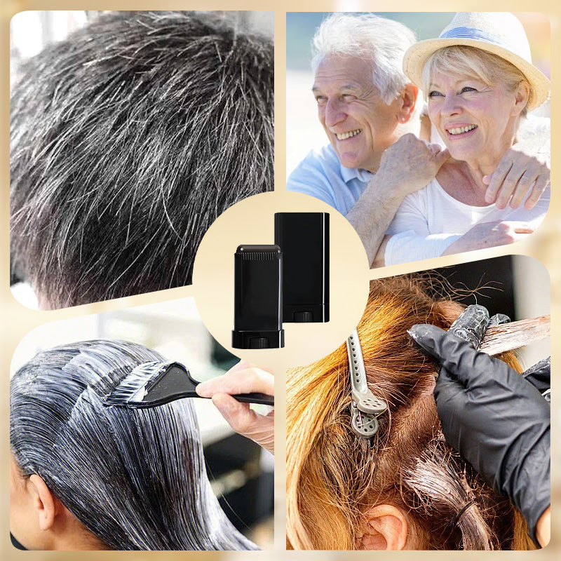 2-In-1 Natural Instant Safe Hair Color Stick & Comb