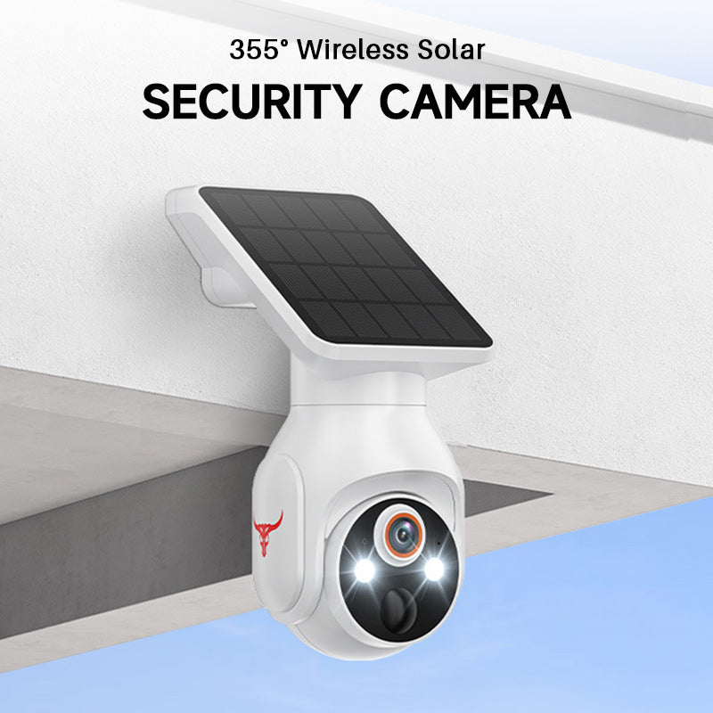 355° Wireless Solar Security Camera