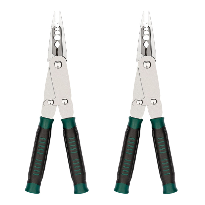 2-in-1 Dual Jaw Adjustable Wire Pliers