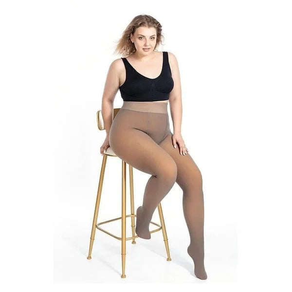 🍂Autumn Promotion 50%-Limited Time Free Shipping 💕warm plush lined elasticated tights