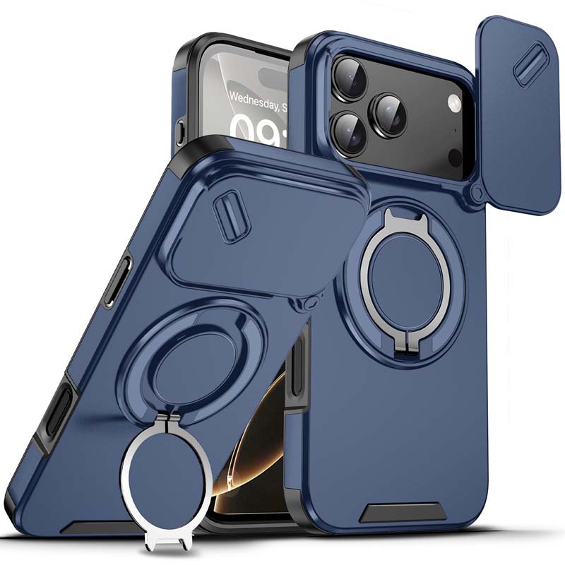 ๐ฅ LAST DAY PROMOTION - 50%OFF ๐ฅ Magnetic Phone Case with Ring Stand For iPhone