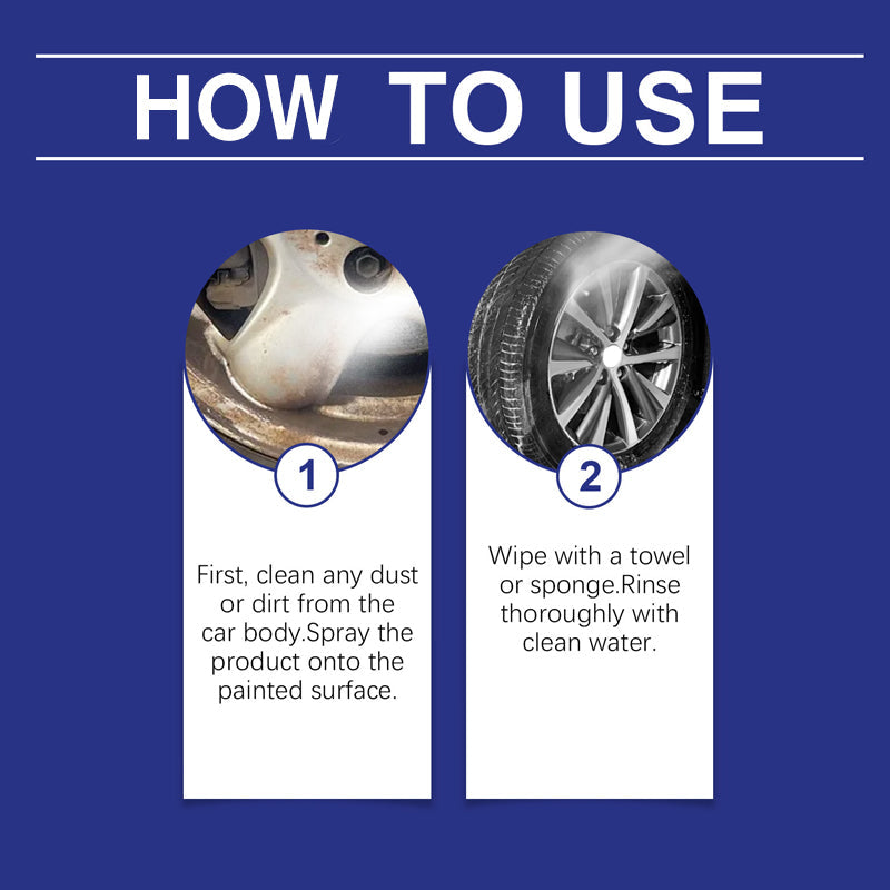 🔥All-in-One Powerful Rust Remover Spray For Cars🚗Works on Bumpers, Exhausts & Trim, Effortless Rust Removal in Minutes