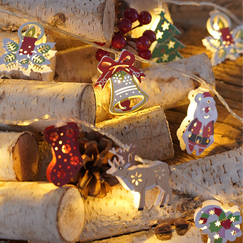 Santa Claus LED String Lights