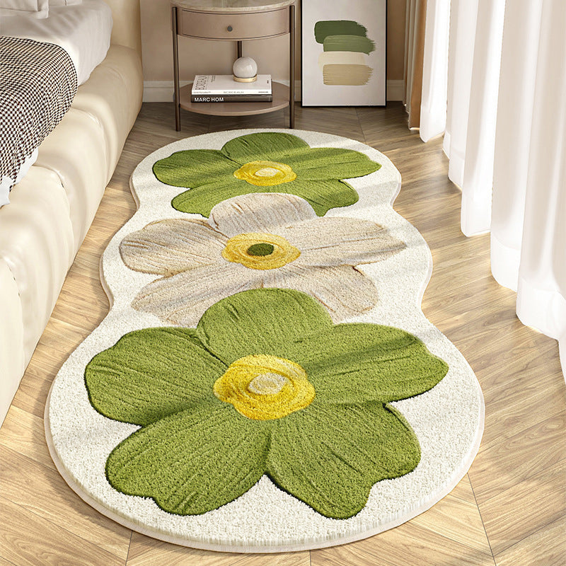 📢📢50 % OFF !!🎅Soft Irregular Flower Pattern Rug