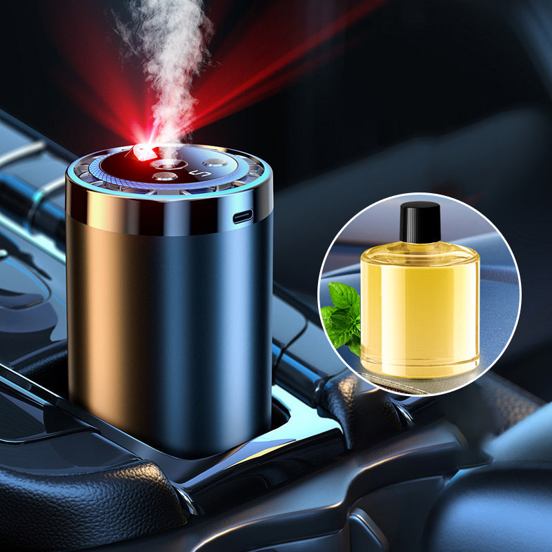 Smart Car Diffuser Set with Light & Spray Modes