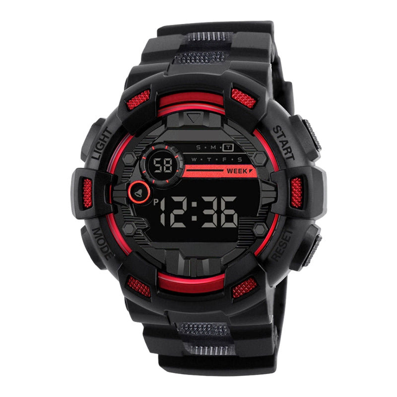 Factory Wholesale⌚️Large Dial Digital Sports Watch with LED Backlight