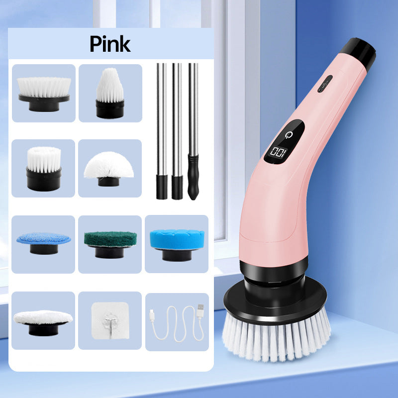 💥Limited Time 50% Off!💕8-in-1 Electric Cleaning Brush Set for Home Use