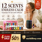 🔥🌷LAST DAY SALE 50% OFF– ONLY ￡6.99!!⚡50K+ SOLD💕12-Pack Water Soluble Essential Oils Set🎁🌺The fresh scent lifts your mood！！