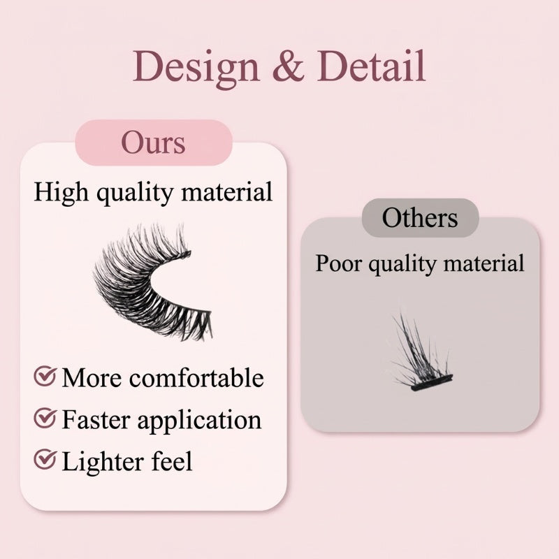 🏆 Last Day Special Price £9.99 🔥 Buy One Get One Free 🎁  💐Waterproof & Reusable Self-Adhesive Eyelashes