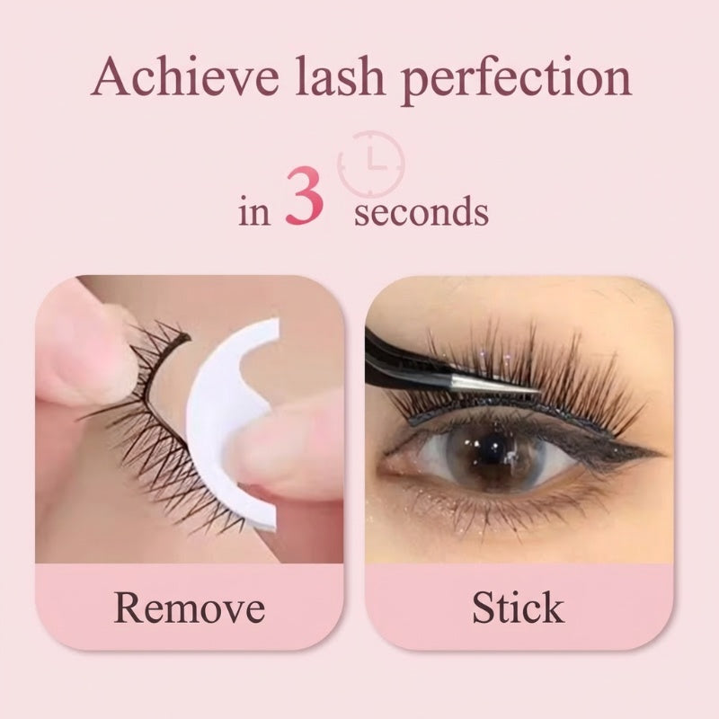 🏆 Last Day Special Price £9.99 🔥 Buy One Get One Free 🎁  💐Waterproof & Reusable Self-Adhesive Eyelashes