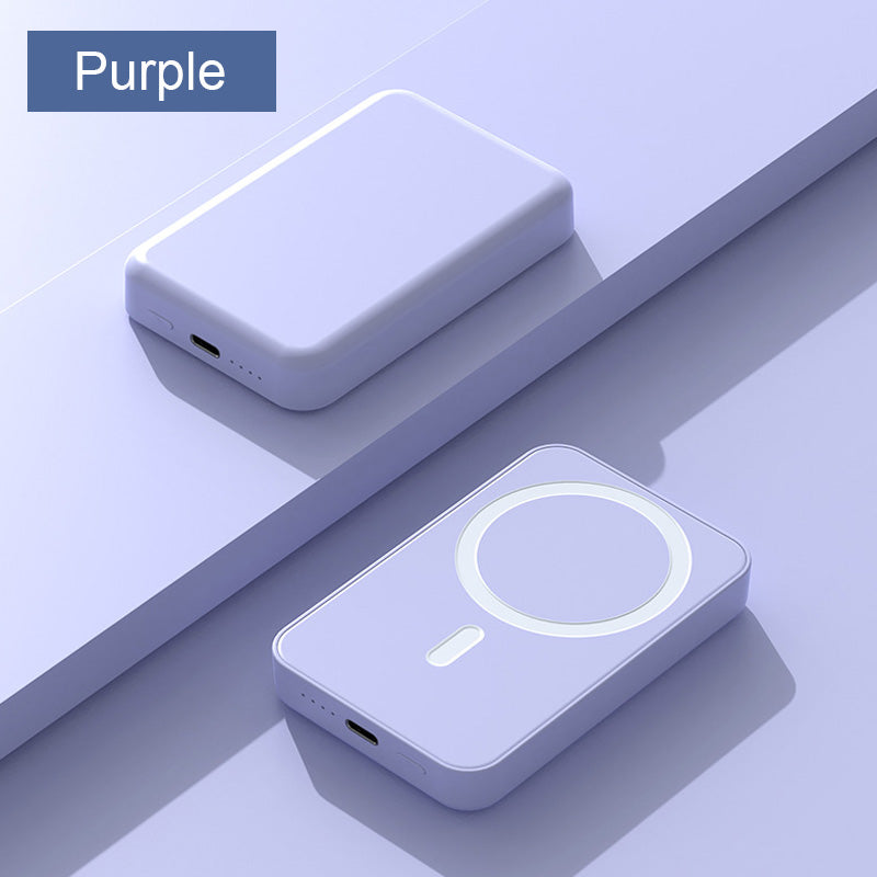 🔥Hot Sale 49% off🔥15W Fast Charge Portable Wireless Magnetic Power Bank