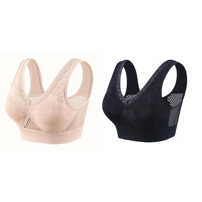 【✨1+1 Free - 2 Pcs】Pure Cotton Buttonless Comfy Lifting Bra