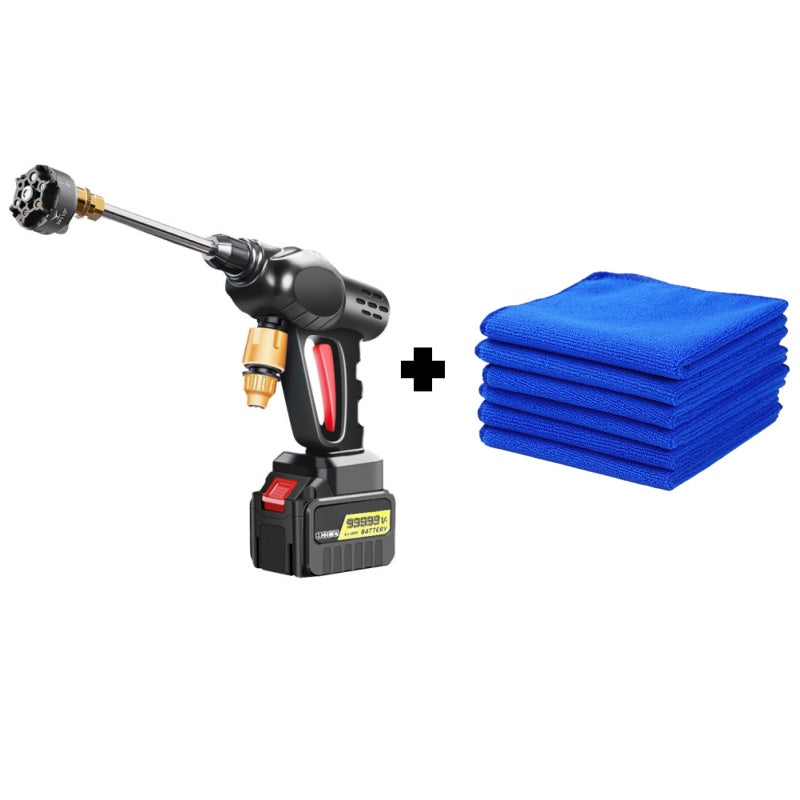 🚗 50% OFF! 💦 PORTABLE CAR WASH MACHINE - High Pressure & Multi-Purpose Use, Compact Design for Easy Storage, Ideal for Outdoor Cleaning and Vehicles 🌟🔧