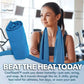 ⏰Summer Sale Buy 1 Get 1 Free❄💦Cold Sweat Towel You Can Use Anywhere, Anytime! Reusable Soft Absorbent Cooling Portable– UK Ready!