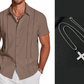 👔 LIMITED-TIME 50% OFF! 💥 Men's Button-Down Shirt – Structured Fit, Breathable, Versatile Style ✨