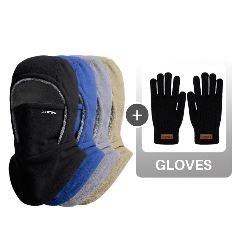 🔥Last Day Sale 50% OFF🔥Unisex Winter Warm Neck Mask Ear Protection One Piece Hat