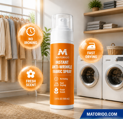 Instant Anti-Wrinkle Fabric Spray