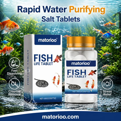 ⏰🎁Aquarium Conditioning Salt Tablets