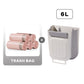 Multipurpose Hanging Collapsible Trash Can for Kitchen