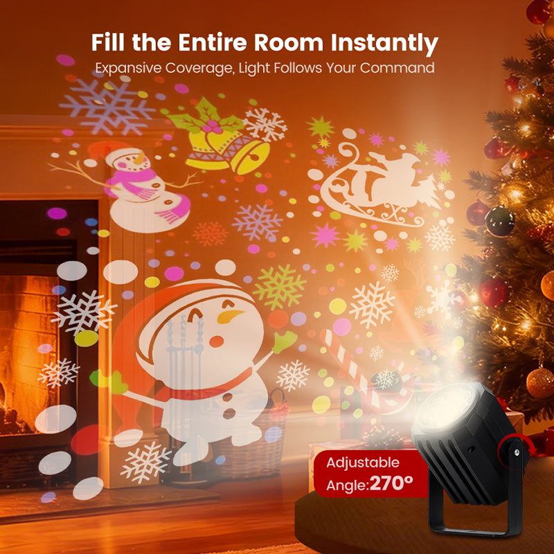 🎁Christmas Hot Sale 50% OFF🎅Rotating LED Christmas Pattern Projector Light