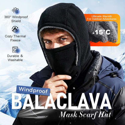 🔥Last Day Sale 50% OFF🔥Unisex Winter Warm Neck Mask Ear Protection One Piece Hat