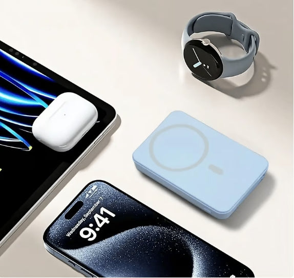 🔥Hot Sale 49% off🔥15W Fast Charge Portable Wireless Magnetic Power Bank