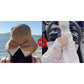 👒 50% OFF NOW ! 💐 Women's Bowknot Wide Brim Sun Protective Hat – Oversized wide brim blocks UV rays, delicate bow decor, lightweight breathable fabric, ideal for beach, travel & outdoor walking✨