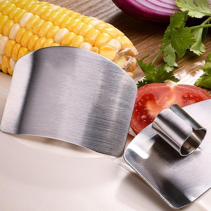 🔥Hot Sale 48% OFF - Stainless Steel Finger Guard - Buy 3 Get 2 Free Now