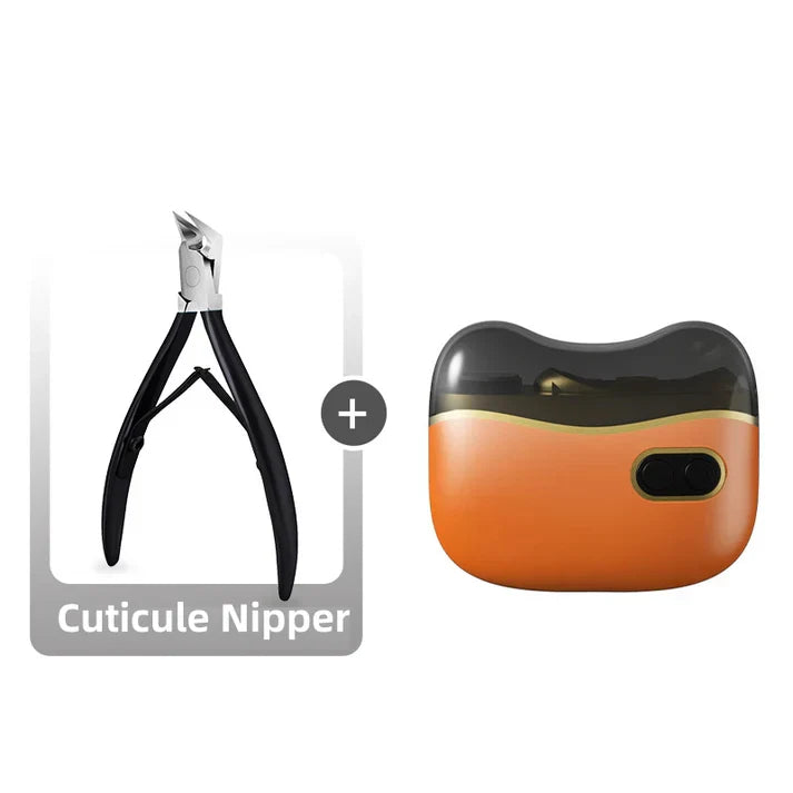 🔥Black Friday Sale!🚨 Lowest Price Ever, Don't Miss Out! 💅 2-in-1 Electric Nail Clipper & Polisher