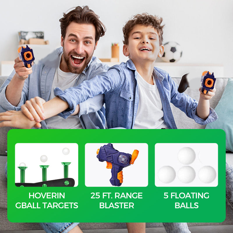 🎅Xmas Sales - 50% OFF🎄Glow-in-the-Dark Shooting Target Practice Kids Shooting Toy Gun Set