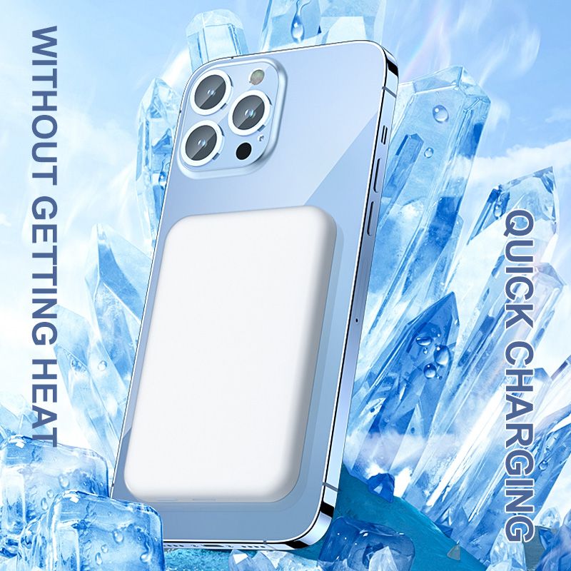 🔥Hot Sale 49% off🔥15W Fast Charge Portable Wireless Magnetic Power Bank