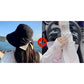 👒 50% OFF NOW ! 💐 Women's Bowknot Wide Brim Sun Protective Hat – Oversized wide brim blocks UV rays, delicate bow decor, lightweight breathable fabric, ideal for beach, travel & outdoor walking✨