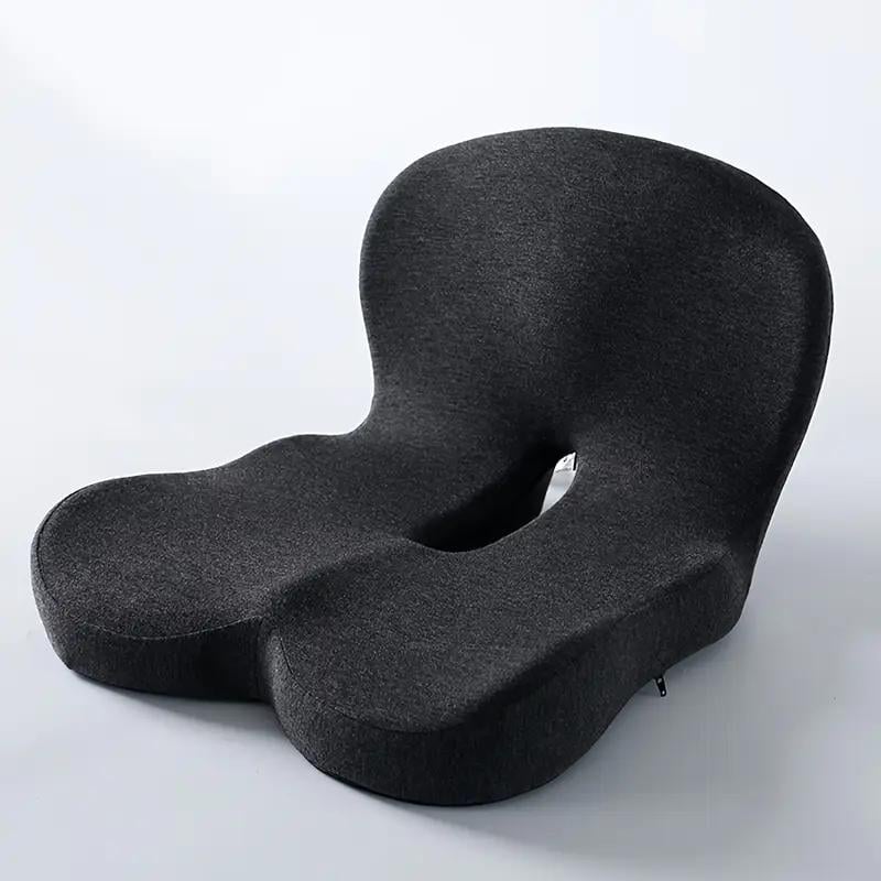 🚗💼🛋️ LIMITED-TIME 50% OFF! Memory Foam Seat Cushion – Non-Slip, Ergonomic, Breathable Mesh, Universal Size for Car & Office Chairs 🦵🌟🔥