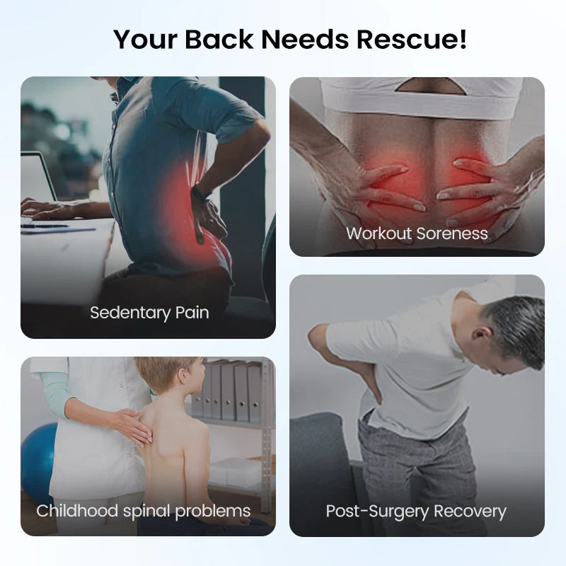 🧲 50% OFF NOW! 🔥 Magnetic Lumbar Stretcher – Acupressure Massage, Portable Design & Relieves Back Pain 🧘‍♂️✨