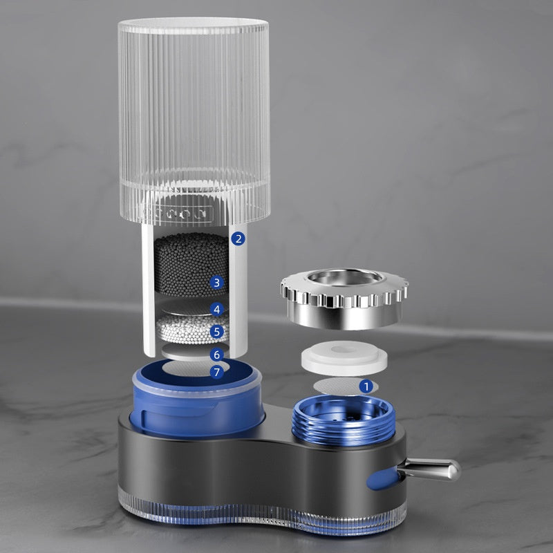 🔥 CLEAN WATER IN SECONDS! 🔥 Faucet Water Purifier with Adapters – Pure, Safe & Convenient! 💧✨