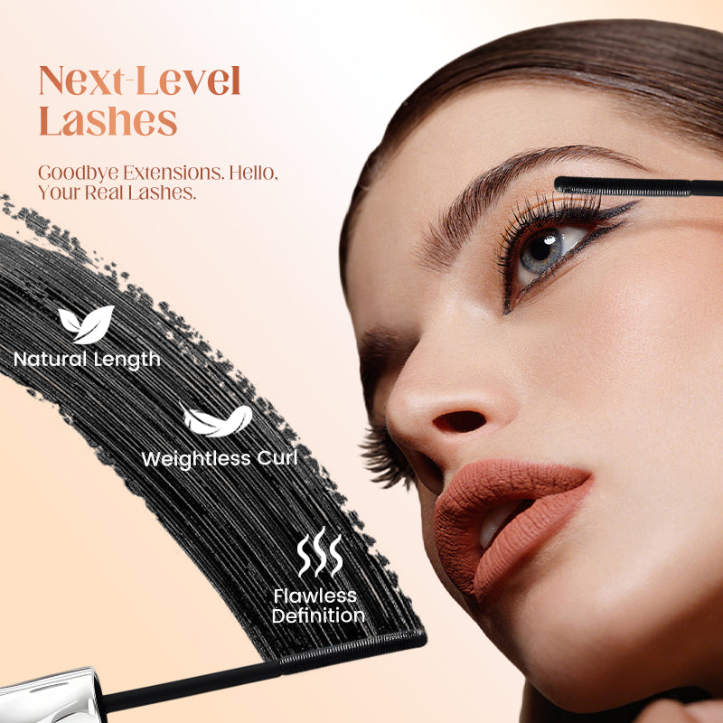 💦👁️ Buy 1 Get 1 FREE! 💫✨ Waterproof Fiber Mascara – Instantly Lengthens, Curls & Volumizes Without Clumps All Day