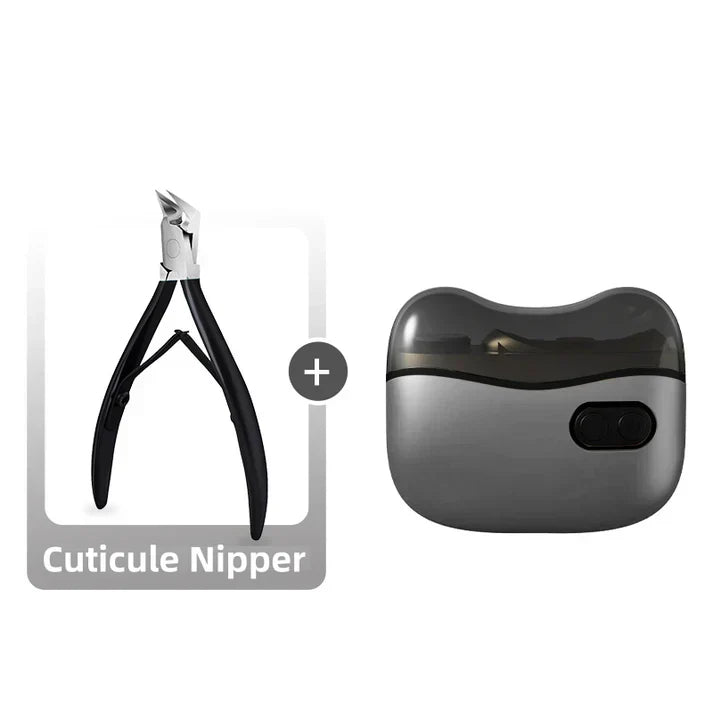 🔥Black Friday Sale!🚨 Lowest Price Ever, Don't Miss Out! 💅 2-in-1 Electric Nail Clipper & Polisher