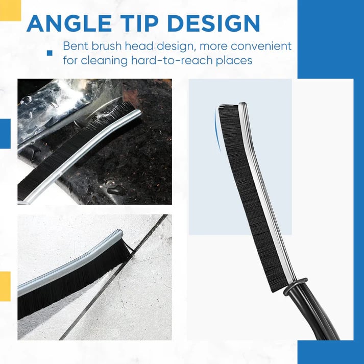 Gap brush with hard brush