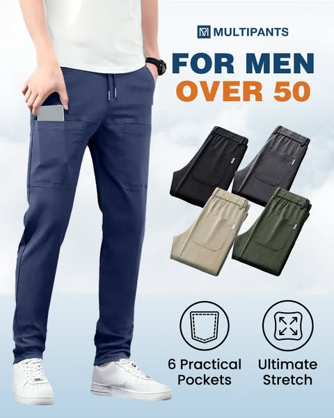 🔥Last Day Sale 50% OFF🥰MultiPants – High-Stretch, Multi-Pocket Durable Cargo Pants | Built for Movement & Everyday Utility 🎒