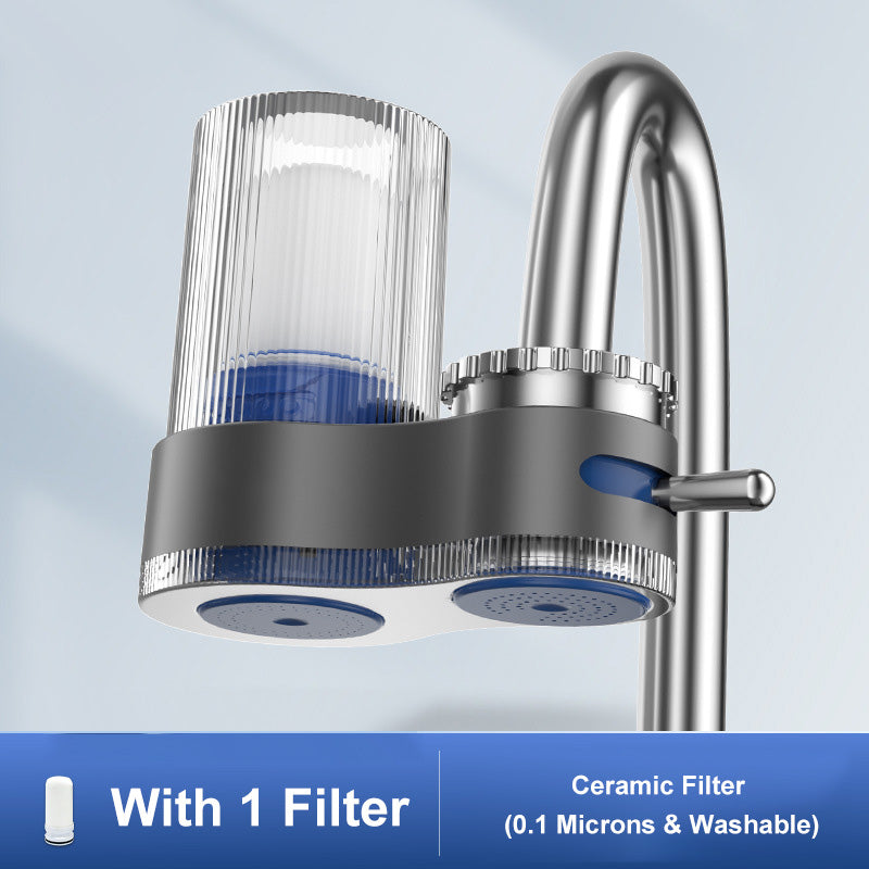 🔥 CLEAN WATER IN SECONDS! 🔥 Faucet Water Purifier with Adapters – Pure, Safe & Convenient! 💧✨