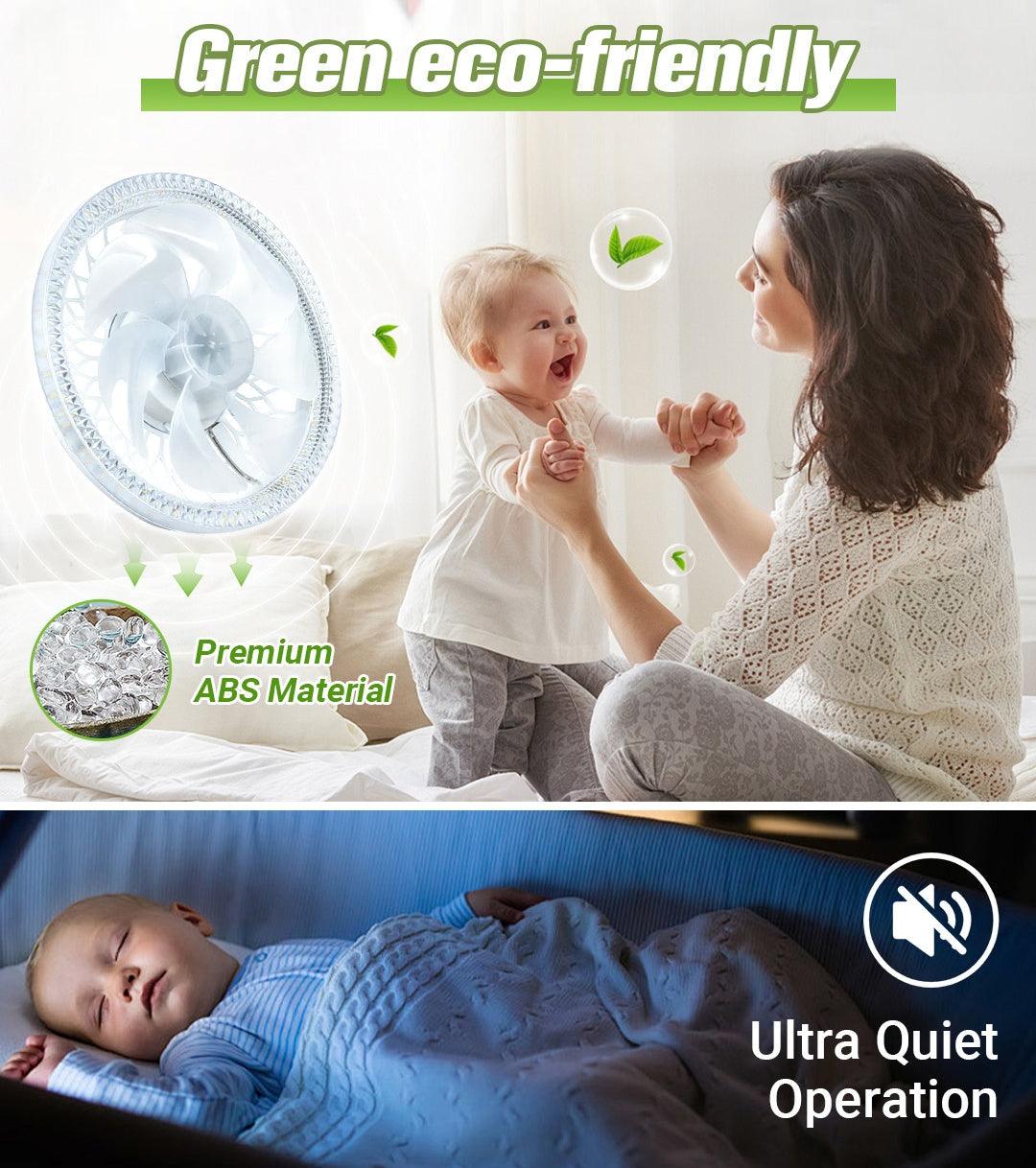 💥2026 HOT SALE 50% OFF💥 2-in-1 Ultra-Quiet Ceiling Fan Light with Remote & 6 Speeds 💡🌬️ | Dimmable, Energy-Saving & Perfect for UK Homes 🇬🇧