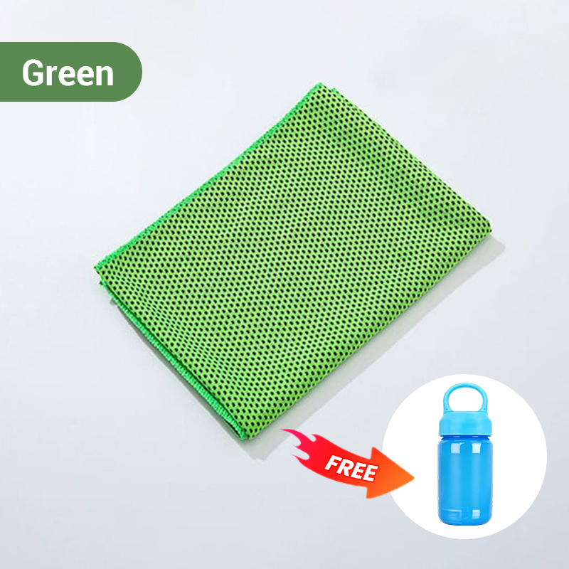 ⏰Summer Sale Buy 1 Get 1 Free❄💦Cold Sweat Towel You Can Use Anywhere, Anytime! Reusable Soft Absorbent Cooling Portable– UK Ready!