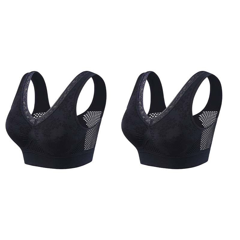 【✨1+1 Free - 2 Pcs】Pure Cotton Buttonless Comfy Lifting Bra