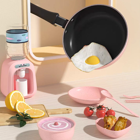 Kids Kitchen Playset Sets with Pots and Pans