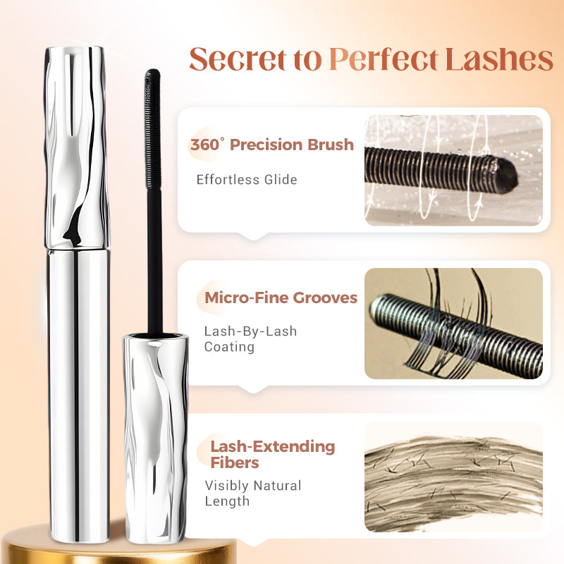 💦👁️ Buy 1 Get 1 FREE! 💫✨ Waterproof Fiber Mascara – Instantly Lengthens, Curls & Volumizes Without Clumps All Day