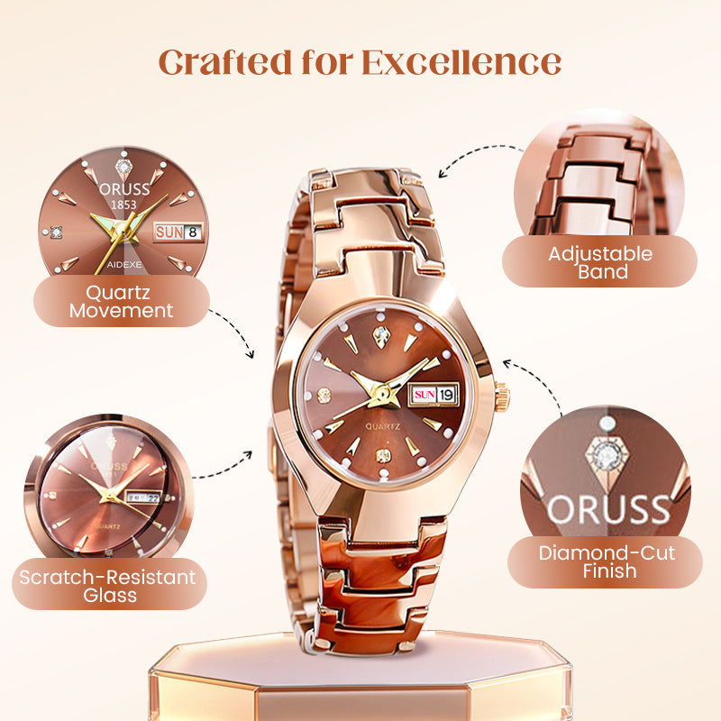 Women’s Elegant Waterproof Watch