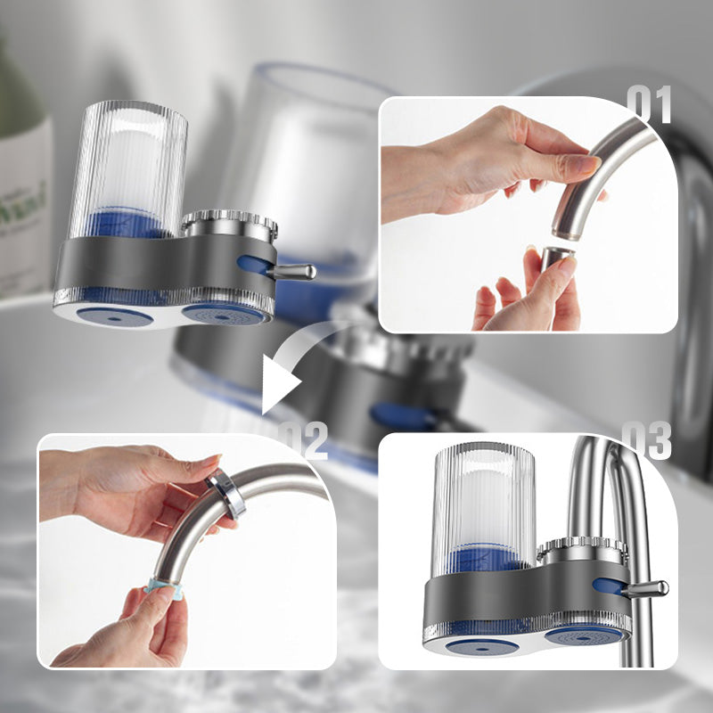 🔥 CLEAN WATER IN SECONDS! 🔥 Faucet Water Purifier with Adapters – Pure, Safe & Convenient! 💧✨