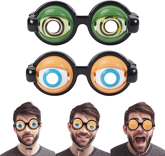 🔥CHRISTMAS SALE 40% OFF!!🏆Flash Sale💥Funny Glasses with Winking Eye Mechanism🥸